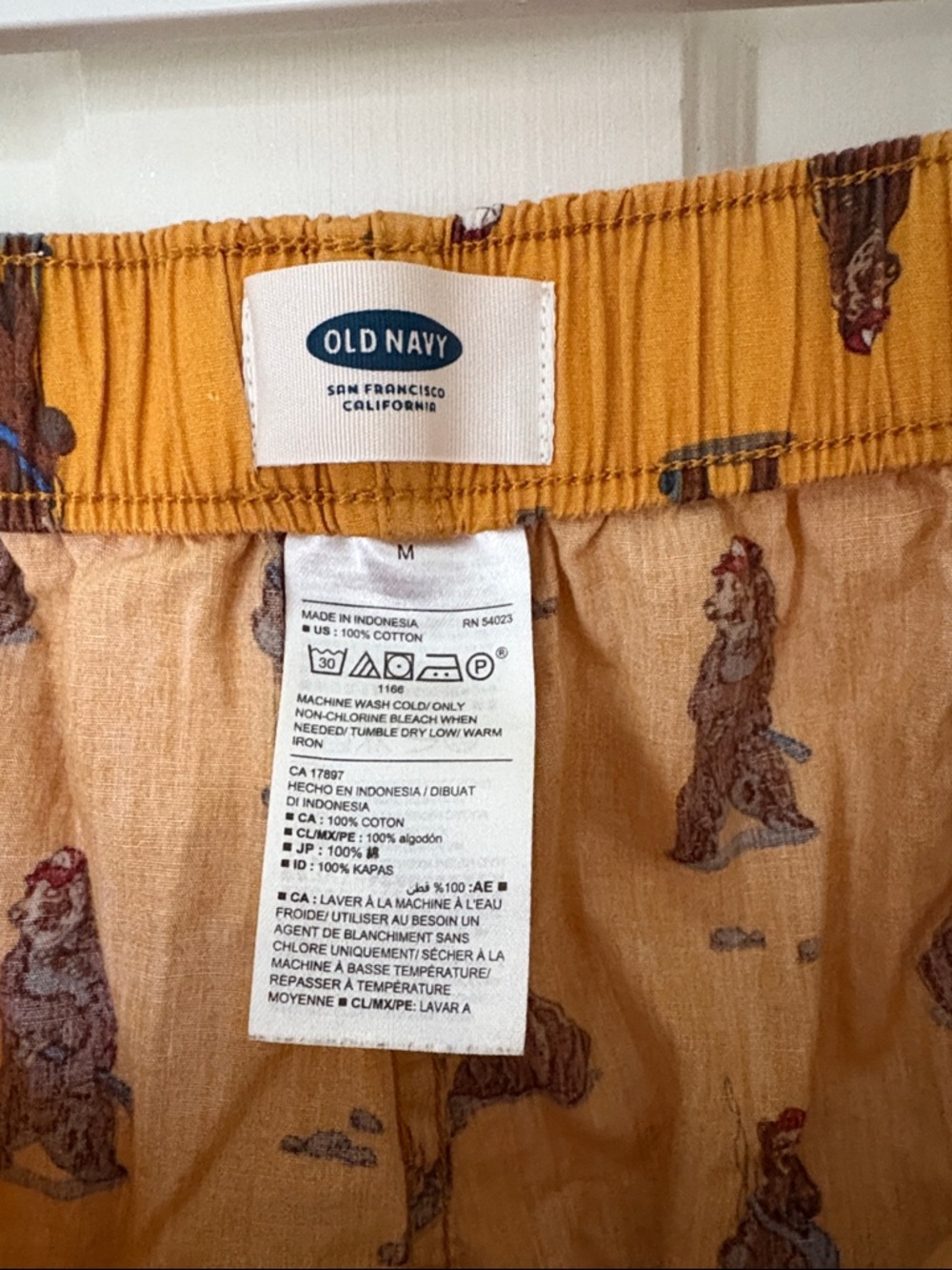 Old Navy Bear Print Cotton Shorts - Picture 4 of 4